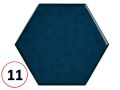 SCALE 12,4x10,7 - 10,8x 2,4 - 10,8x 12,4 - 12X12 - 10,6X12 cm - Glnzende Wandfliese