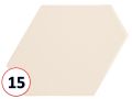 SCALE 12,4x10,7 - 10,8x 2,4 - 10,8x 12,4 - 12X12 - 10,6X12 cm - Glnzende Wandfliese