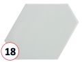 SCALE 12,4x10,7 - 10,8x 2,4 - 10,8x 12,4 - 12X12 - 10,6X12 cm - Glnzende Wandfliese