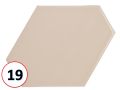 SCALE 12,4x10,7 - 10,8x 2,4 - 10,8x 12,4 - 12X12 - 10,6X12 cm - Glnzende Wandfliese
