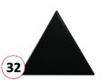 SCALE 12,4x10,7 - 10,8x 2,4 - 10,8x 12,4 - 12X12 - 10,6X12 cm - Glnzende Wandfliese