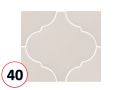 SCALE 12,4x10,7 - 10,8x 2,4 - 10,8x 12,4 - 12X12 - 10,6X12 cm - Glnzende Wandfliese
