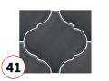 SCALE 12,4x10,7 - 10,8x 2,4 - 10,8x 12,4 - 12X12 - 10,6X12 cm - Glnzende Wandfliese