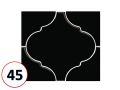 SCALE 12,4x10,7 - 10,8x 2,4 - 10,8x 12,4 - 12X12 - 10,6X12 cm - Glnzende Wandfliese