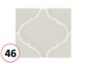 SCALE 12,4x10,7 - 10,8x 2,4 - 10,8x 12,4 - 12X12 - 10,6X12 cm - Glnzende Wandfliese