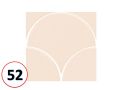 SCALE 12,4x10,7 - 10,8x 2,4 - 10,8x 12,4 - 12X12 - 10,6X12 cm - Glnzende Wandfliese