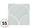 SCALE 12,4x10,7 - 10,8x 2,4 - 10,8x 12,4 - 12X12 - 10,6X12 cm - Glnzende Wandfliese