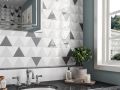 SCALE 12,4x10,7 - 10,8x 2,4 - 10,8x 12,4 - 12X12 - 10,6X12 cm - Glnzende Wandfliese