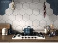 Hexatile Patchwork Lisboa 17,6 x 20,1 cm - Glnzende Wandfliese