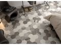 Cement Garden Sand HEXATILE 17,5x20 cm - Bodenfliesen, sechseckig, matt
