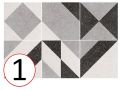 Elements Grey 20 x 20 cm - Bodenfliesen, Terrazzo-Effekt