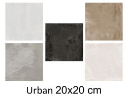 Urban 20x20 cm - Bodenfliese, gealtert