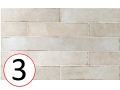 Tribeca 6 x 24,6 cm - Glnzende Wandfliese