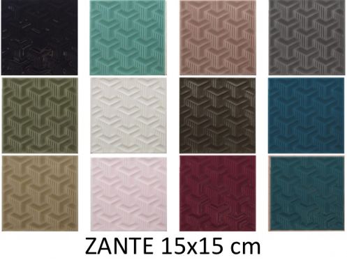 ZANTE 15x15 cm - Wandfliese, Design
