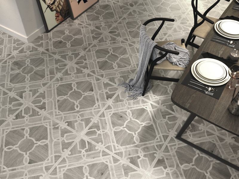 Holzfliesen, Parkettimitat, Porzellan - 75 x 75 cm - ALABAMA NOA ARTICO