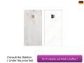 Duschwanne, weier Marmoreffekt, Calacatta und Carrara - BLANCO