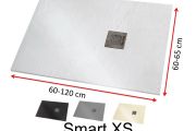 Duschwanne, klein, aus Mineralharz - SMART XS
