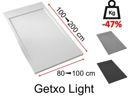 Regenrinne mit Harzgitter - GETXO LIGHT