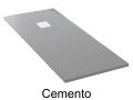 Duschwanne aus leichtem Harz - MAJORQUE SLATE LIGHT