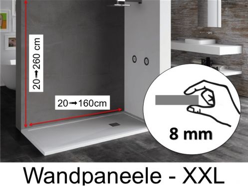 Wandpaneele, Dicke 8 mm - PHENOLIQUE