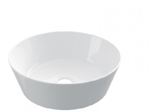 Waschbecken  350 mm, weie Keramik - COUNTER TOP 2201