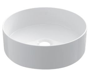 Waschbecken  360 mm, weie Keramik - COUNTER TOP 3001