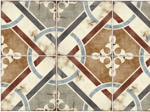 Loft floor Parma 20 x 20 cm - Boden- und Wandfliesen, matt gealtert