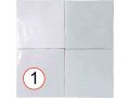 Manara Clay 10x10 cm - Wandfliese im zelligen Stil.