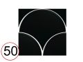 SCALE 12,4x10,7 - 10,8x 2,4 - 10,8x 12,4 - 12X12 - 10,6X12 cm - Glnzende Wandfliese