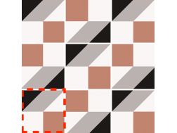 Karo Cold 20x20 cm - Fliesen, Zementfliesenoptik