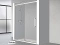 Dusch-Schiebetr, ein festes Glas mit beweglicher Tr - HIT210