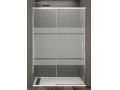Schiebeduschtr, 115 x 195 cm, festes Glas mit Schiebetr - SPEED 210