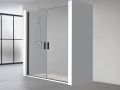 Doppelte Duschtr mit Scharnier - AC 207