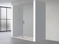 Doppelte Duschtr mit Scharnier - AC 207