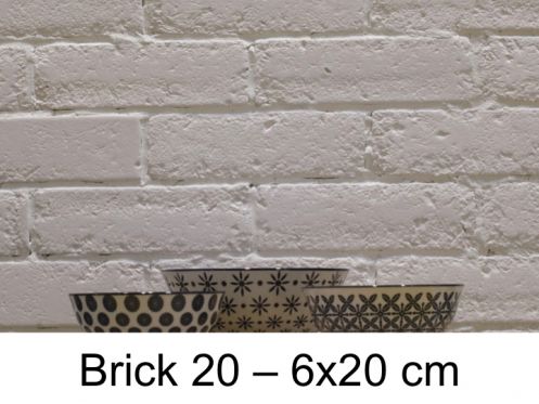 Brick 20 6x20 cm - Wandfliesen, Ziegeloptik