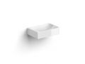 Handwaschbecken, 28x19 cm, freier Durchfluss, Wandarmatur - VALE 28