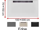 Duschwanne seitlicher Ablauf - EDGE