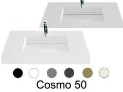 Waschtisch, 120 x 46 cm, Kanalwaschbecken - COSMO 50