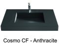 Waschtisch, 160 x 46 cm, Kanalwaschbecken - COSMO 50
