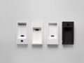 Waschtisch, 18 x 36 cm, Armatur links - FLUSH 3 LEFT
