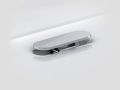 Waschtisch, 18 x 36 cm, Armatur links - FLUSH 3 LEFT
