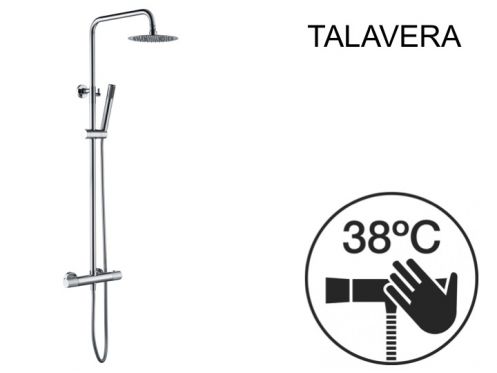 Duschsule, thermostatisch - TALAVERA CHROME