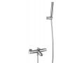 Badewanne-Mischbatterie mit Dusche, Thermostat - TALAVERA BRUSHED NICKEL 