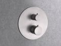 Einbau-Dusch-, Thermostat- und Regenduschkopf  25 cm - TALAVERA BRUSHED NICKEL 