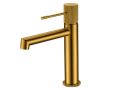 Design-Waschtischarmatur, Mischer, Hhe 200 und 322 mm - TALAVERA BRUSHED GOLD
