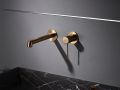 Einbau-Wandarmatur, Einhebel, Lnge 194 mm - TALAVERA BRUSHED GOLD 