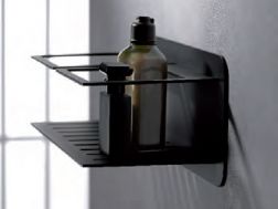 Halter für Seifen und Duschflaschen - BILBAO BLACK