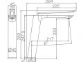 Mischbatterie, Hhe 170 oder 280 mm - RIOJA CHROME