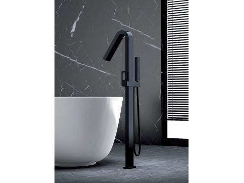 Standarmatur fr Badewanne, Mischbatterie - ALCOBENDAS BLACK