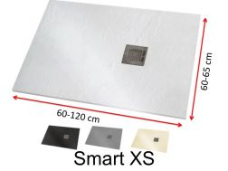 Duschwanne, klein, aus Mineralharz - SMART XS